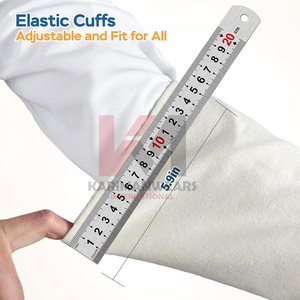 Guantes de Protección para Apicultores, Guantes Largos de Piel de Cabra de Primera Calidad con Mangas de Lona Transpirable - Product Image 5