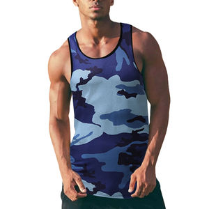 Haute qualité à séchage rapide été Gym maillots Premium décontracté élégant débardeur 100% coton personnalisé respirant hommes débardeur - Product Image 1