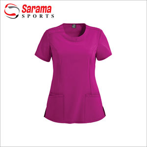 Combinaison de gommage de marque privée, ensembles de gommes à la mode pour hôpitaux, nouveau Style d'uniforme d'infirmière - Product Image 3