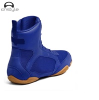 Bottes de lutte professionnelles Pro Grip Elite personnalisables en mesh avec empeigne en cuir véritable offrant une traction avancée sur tapis, été/hiver