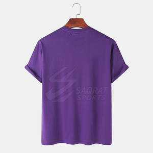 Camisetas de algodón 100% con logotipo personalizado, camiseta hecha a medida para hombre, camiseta de talla grande para hombre, precio al por mayor - Product Image 2