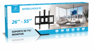 Supporto TV Inclinabile e Orientabile 26-55 Pollici, Montaggio a Soffitto in Acciaio per TV Plasma e LCD, Confezionato - Product Image 3