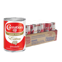 Crème à café non sucrée Carnation Extra Half 385gr, Lait en poudre pour la vente en gros