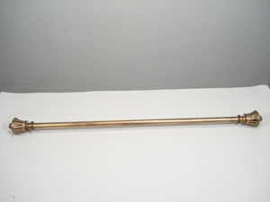 ม่านโลหะ Finials โบราณสีดํานิกเกิลม่านชุดตกแต่งบ้าน - Product Image 3