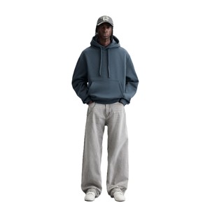 Sudadera con Capucha para Hombre, Corte Regular, Hombros Caídos, 100% Algodón Felpa, 420g, Gruesa, Cálida, Transpirable, Ecológica, Estilo Casual para Otoño - Product Image 6