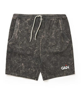 กางเกงขาสั้นระบายเหงื่อของผู้ชายผ้าฝ้าย100% แบบลำลองปรับแต่งได้เอวกลางเอวระบายอากาศได้ดี - Product Image 1