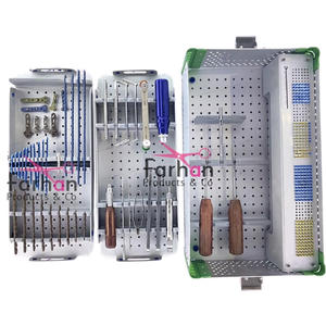 Veterinaria 2,0mm/2,4mm Placas de bloqueo Tornillos e instrumentos ortopédicos Set - Product Image 1