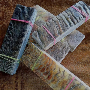 แผ่นฮอร์นแกะพร้อมเกล็ดฮอร์นขัดเงาเกล็ดอาเกตสไตล์ทะเลและสัตว์ที่เป็นมิตรต่อสิ่งแวดล้อมกรอบแว่นจากอินเดีย - Product Image 1