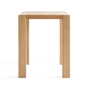 Table basse carrée en teck de style moderne écologique et durable pour un restaurant en plein air - Product Image 1