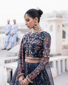 Vestidos de mujer indios paquistaníes informales de calidad superior recién llegados 2024 Salwar kameez vestidos de césped ODM 1974 - Product Image 1