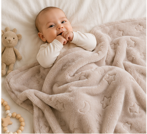 Extra Soft Baby Welsoft Blanket Plush Warm Cozy Embossed Fleece Newborn Stroller Throw Blankets Direct Manufacturer From Turkey - Product Image 6