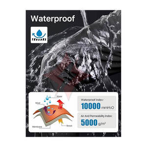 Pantalones de Senderismo para Hombre, con Forro Polar Estampado, Impermeables 10,000mm, con Múltiples Cremalleras, Personalizables - Product Image 3