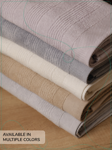 Serviette en tissu éponge ARVIS 50x90cm, serviette de toilette rayée en velours, 300-600 GSM, 100% coton, haute absorption, douce, écologique, pour hôtels et usage domestique - Product Image 3