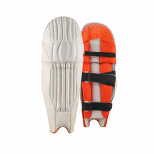 Protector de Piernas de Cricket Personalizado con Logotipo, Fabricado en Pakistán, Color Morado Liso, Ligero, Personaliza con Tu Logotipo - Product Image 6