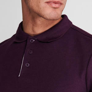 Personnalisé pour hommes pour polos haute qualité 100% polyester respirant maille solide à manches courtes grande taille XL été imprimé pour - Product Image 4