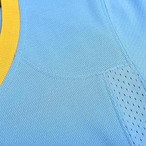 Conjuntos de uniformes de fútbol americano Ropa deportiva con cuello en V Kits de uniformes de fútbol americano con diseño de sublimación Tarifa al por mayor - Product Image 4