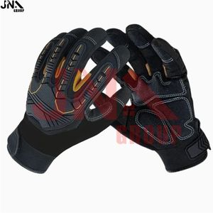 Guantes de impacto de alto rendimiento impermeables para trabajo pesado Guantes mecánicos Guantes de seguridad para el trabajo - Product Image 1