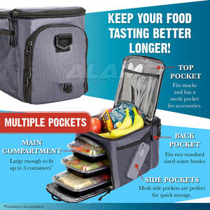 Sacs de préparation des repas à prix de gros, nouvelle arrivée, sacs de préparation des repas fabriqués dans un matériau durable - Product Image 3