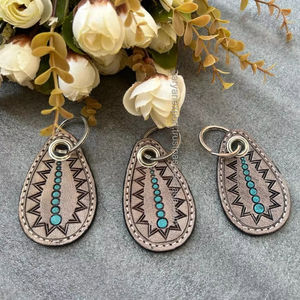 พวงกุญแจหนังวัวแท้สำหรับรถยนต์สินค้ามาใหม่พวงกุญแจตามสั่งทำจากหนังวัวแท้พวงกุญแจรถยนต์พวงกุญแจอุปกรณ์สำหรับ2025 - Product Image 2