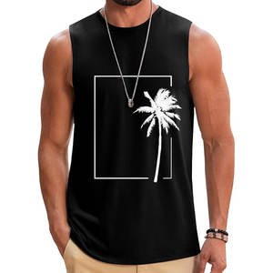 เสื้อกล้ามสำหรับผู้ชายผ้าถักแบบระบายอากาศได้ดีดีไซน์แบบซับลิเมชันเท่ๆ - Product Image 1