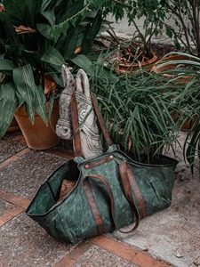 Top qualité bois transporteur bois de chauffage cuir bois bûche bois de chauffage stockage cheminée accessoires bois arbre support LLR-0034 - Product Image 4