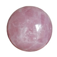 Sphère de quartz rose naturelle sculptée, grande taille, pour la décoration intérieure et l'amour, vente en gros, best-seller, pierre précieuse de guérison Feng Shui