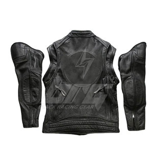Venta caliente Diseño único Moto Chaqueta de cuero Fabricante de Pakistán Moto Chaqueta de cuero de invierno - Product Image 3