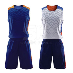 Uniforme de baloncesto ligero con tela de malla elástica transpirable Uniforme de baloncesto personalizado - Product Image 1