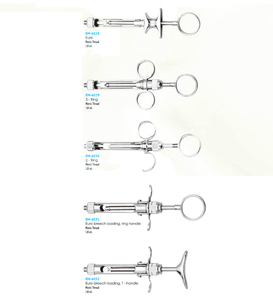 Cuire Waite Type Anneau Poignée Dentaire Aspiration Anesthésique Cartouche Seringues Flèche Piston Avec Tige En Acier Inoxydable 1.8ml - Product Image 2