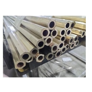 Direct <strong>Factory</strong> Supply Hexagonal <strong>Hollow</strong> Extrusion <strong>Brass</strong> <strong>Rod</strong> for Construction at Affordable Price - Product Image 1