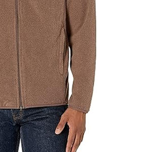 Sudadera atlética de manga larga de concha blanda para hombre, Jersey deportivo de rendimiento, chaqueta acolchada de lana con cremallera 1/4, chaqueta de invierno - Product Image 3