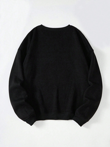 Sweat-shirt en molleton 100% coton de haute qualité, coupe ajustée, impression personnalisée, vêtements d'hiver - Product Image 2