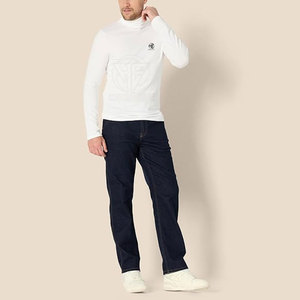 Soft Fabric Full Sleeve Warm Mock <b>Neck</b> Fashion Top for Daily Outdoor Wear <b>Men</b> <b>Turtle</b> <b>Neck</b> Shirt - Product Image 2