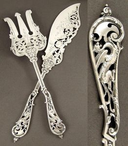 Ensemble européen moderne de mini cuillères et fourchettes en or, poli miroir écologique de haute qualité, couverts décoratifs à café et à dessert, couronne en métal - Product Image 6