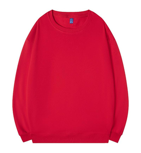 เสื้อสเวตเชิ้ตคอกลมยืดหยุ่นแบบยูนิเซ็กซ์ ผ้าฝ้าย 100% ไม่หด ทอแบบถัก ซับในแบบไม่ขัดผิว ด้านหลังแบบถักเป็นห่วง  สีพื้น สำหรับฤดูหนาว - Product Image 6