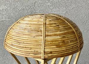 Newest Design Rattan Food <b>Serving</b> <b>Bowl</b> Best Selling Half Moon Shape Kitchenware Fruit <b>Bowl</b> Light Brown Color Rattan Collection - Product Image 4