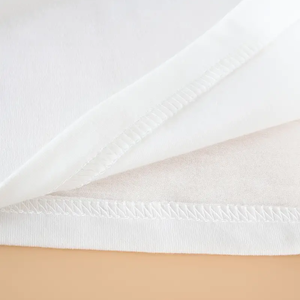 Camiseta de manga corta para mujer de Vietnam de verano 2023, camiseta de ajuste Regular, logotipo personalizado de fábrica de algodón, manga corta 100% de algodón suave - Product Image 4