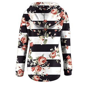 Nouvelle Arrivée Sweat-shirts à Capuche Décontractés pour Femme, Personnalisés, Imprimés en Sérigraphie, Séchage Rapide, Respirants et Écologiques - Product Image 4