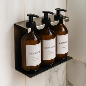 Distributeur de savon liquide moderne en acier inoxydable personnalisé |   Distributeur de savon pour les mains mural commercial pour bureaux, appartements - Product Image 2