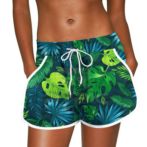 Custom Logo Printing Quick Dry <b>Women</b> Printing <b>Shorts</b> Breathable Outdoor Beach <b>Swim</b> Trunks Casual Sportswear - Product Image 2