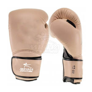 Gants de boxe en cuir léger de qualité supérieure, confortables, logo personnalisé, équipement d'arts martiaux, vente chaude MISHA SPORTS & FITNESS MSF-208 - Product Image 3