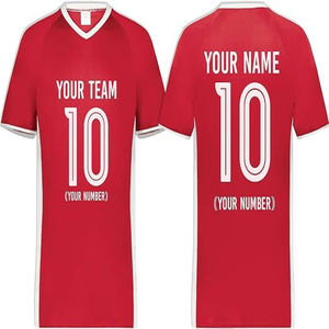 Camisetas de fútbol de Francia personalizadas, 100% poliéster, secado rápido, transpirable, Unisex, uniformes de fútbol para adultos, gran oferta, servicio OEM disponible - Product Image 4