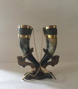 Venta al por Mayor de Cuernos Vikingos para Beber, Hechos a Mano en India, Personalizables, Precio de Mayoreo para Star Crafts India - Product Image 1