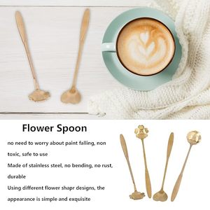 Ensembles de couverts en laiton sur mesure comprenant une fourchette et des couteaux en laiton en or en feuille et un design floral adapté à la maison - Product Image 3