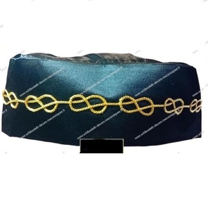 GORRA REGALIA MASÓNICA CON NUDOS DORADOS AASR - Product Image 1