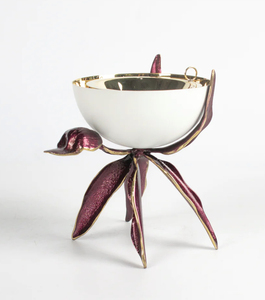 Plateau de service en aluminium noir et or de luxe moderne White Royals pour les fêtes, taille/couleur/logo personnalisables pour le service - Product Image 2