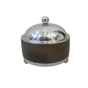 Marmite en acier inoxydable de qualité supérieure pour ustensiles de cuisine à domicile restauration servant une marmite de service isolée en forme de cône à double paroi - Product Image 4