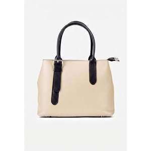 Borsa a Tracolla Strutturata da Donna in Vera Pelle di Doppio Strato, Made in Italy, Art. 25402" - Product Image 6