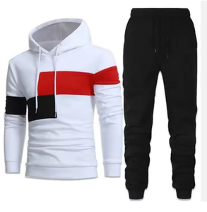 Survêtement unisexe imprimé respirant 100% coton molletonné jogging décontracté survêtements pour sports de plein air ensembles pour hommes adultes pour l'hiver - Product Image 5