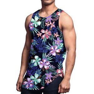 Camisetas sin Mangas para Hombre de Primera Calidad, Impresión por Sublimación, el Mejor Diseño, Ajuste Holgado, Transpirable, de Secado Rápido - Product Image 1